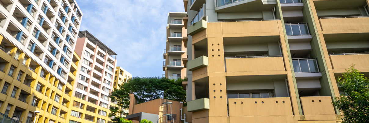 Modern High Rise Residential Apartment