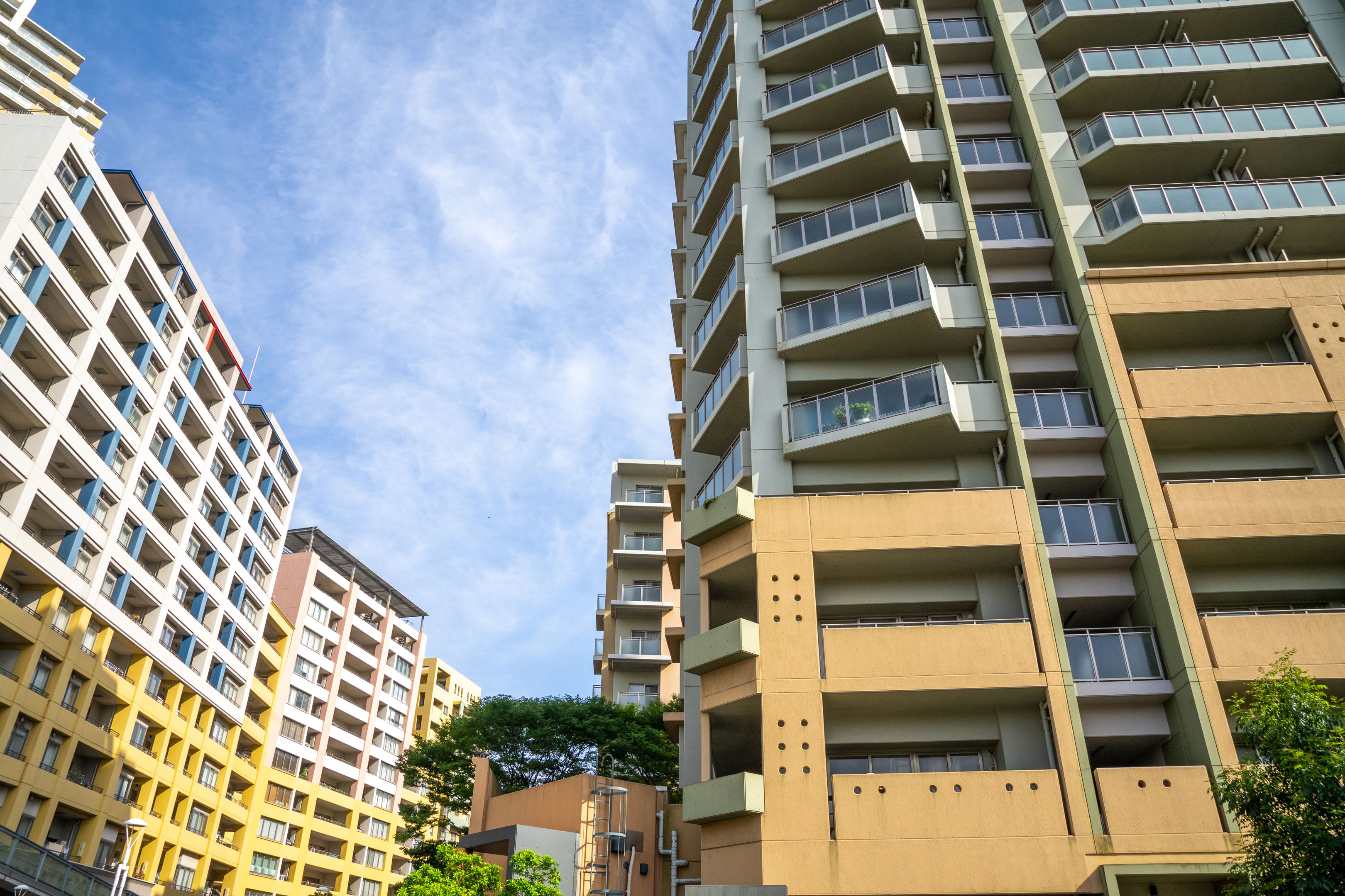 Modern High Rise Residential Apartment