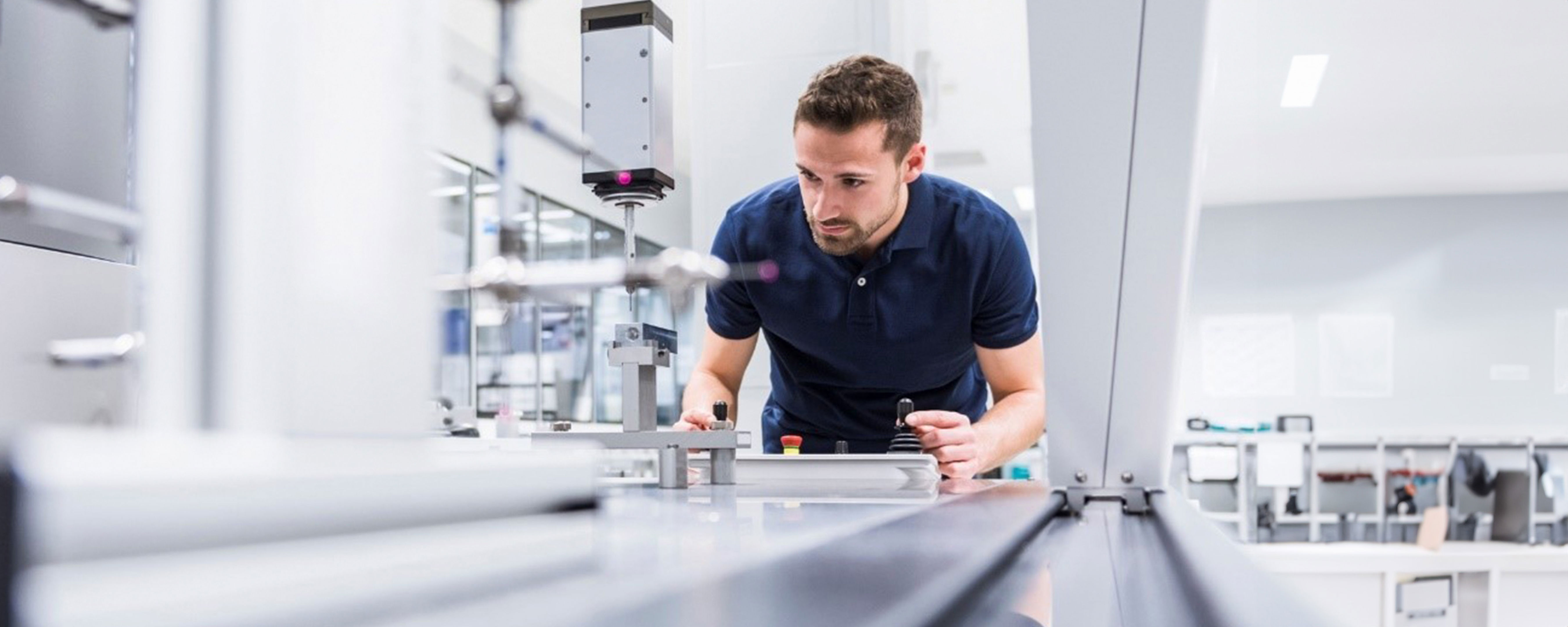 Engineer Working In A Lab