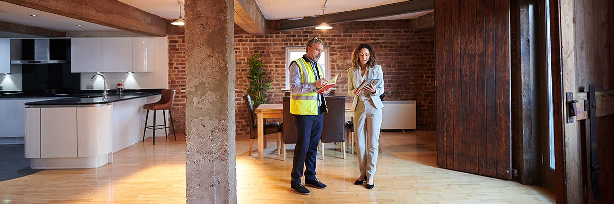 Contractor With Homeowner