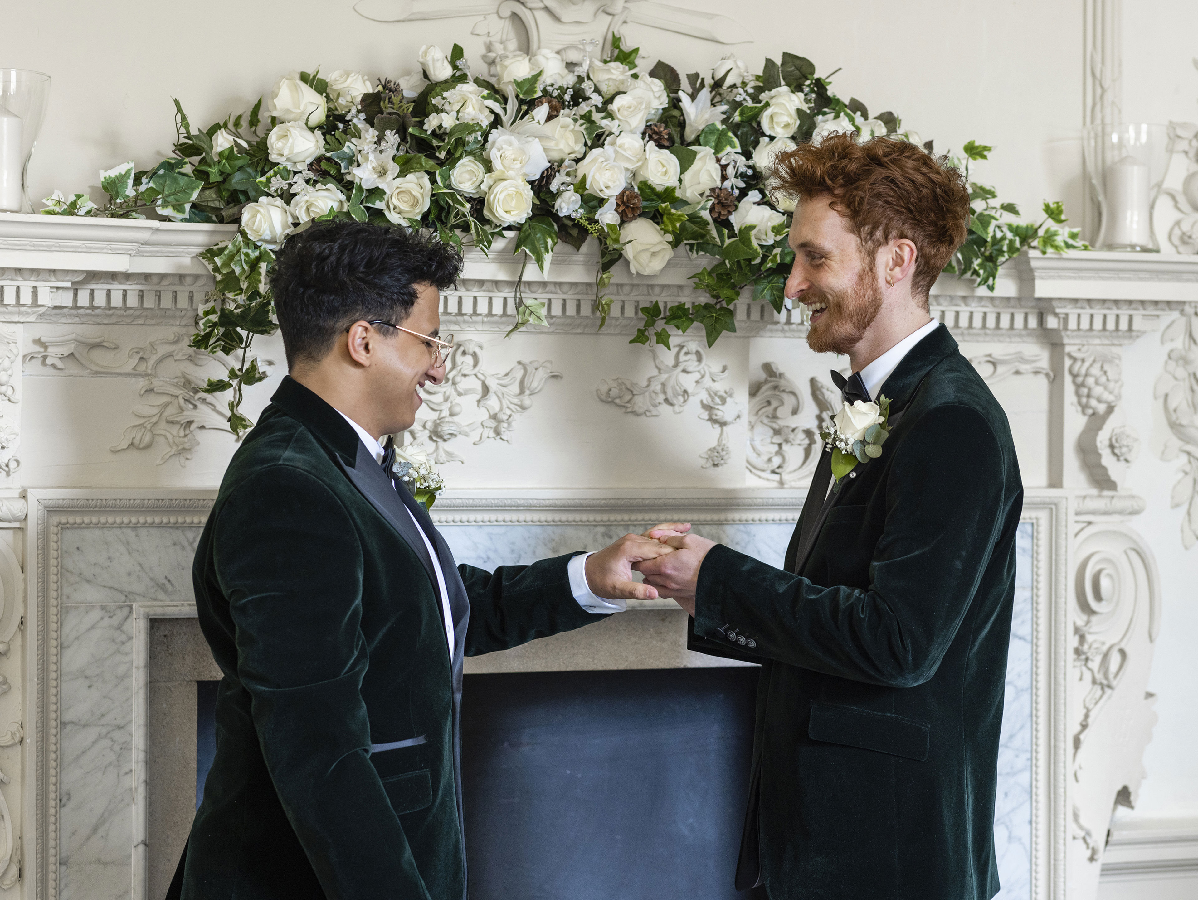Two Men Who Are Finishing Their Vows