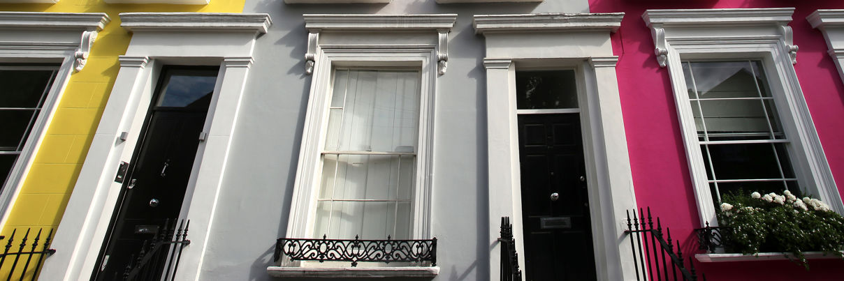 Colourful Townhouses